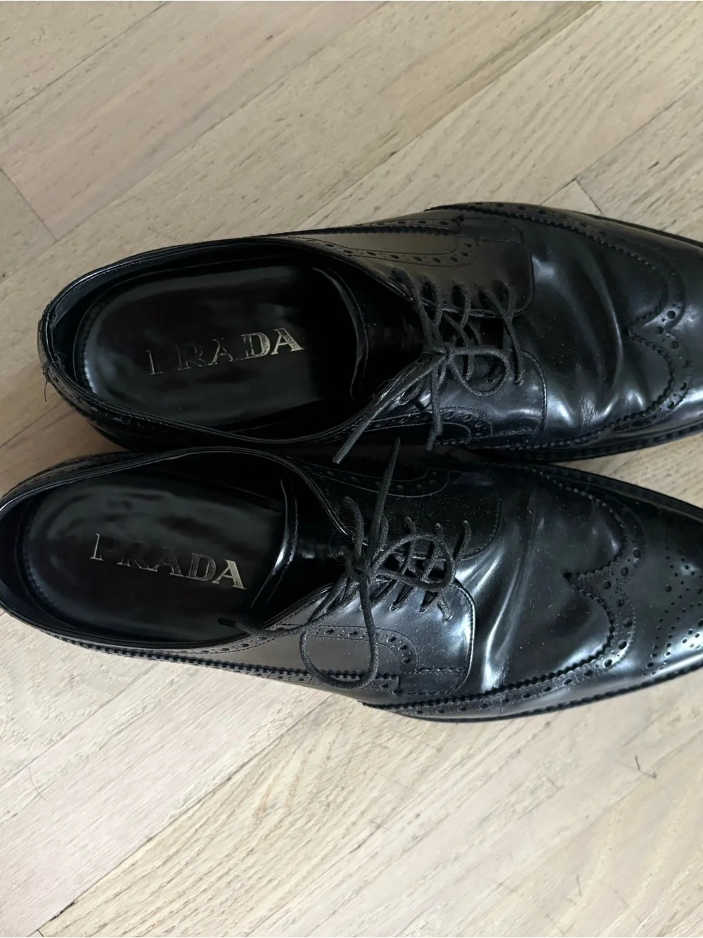 Prada classic wingtip